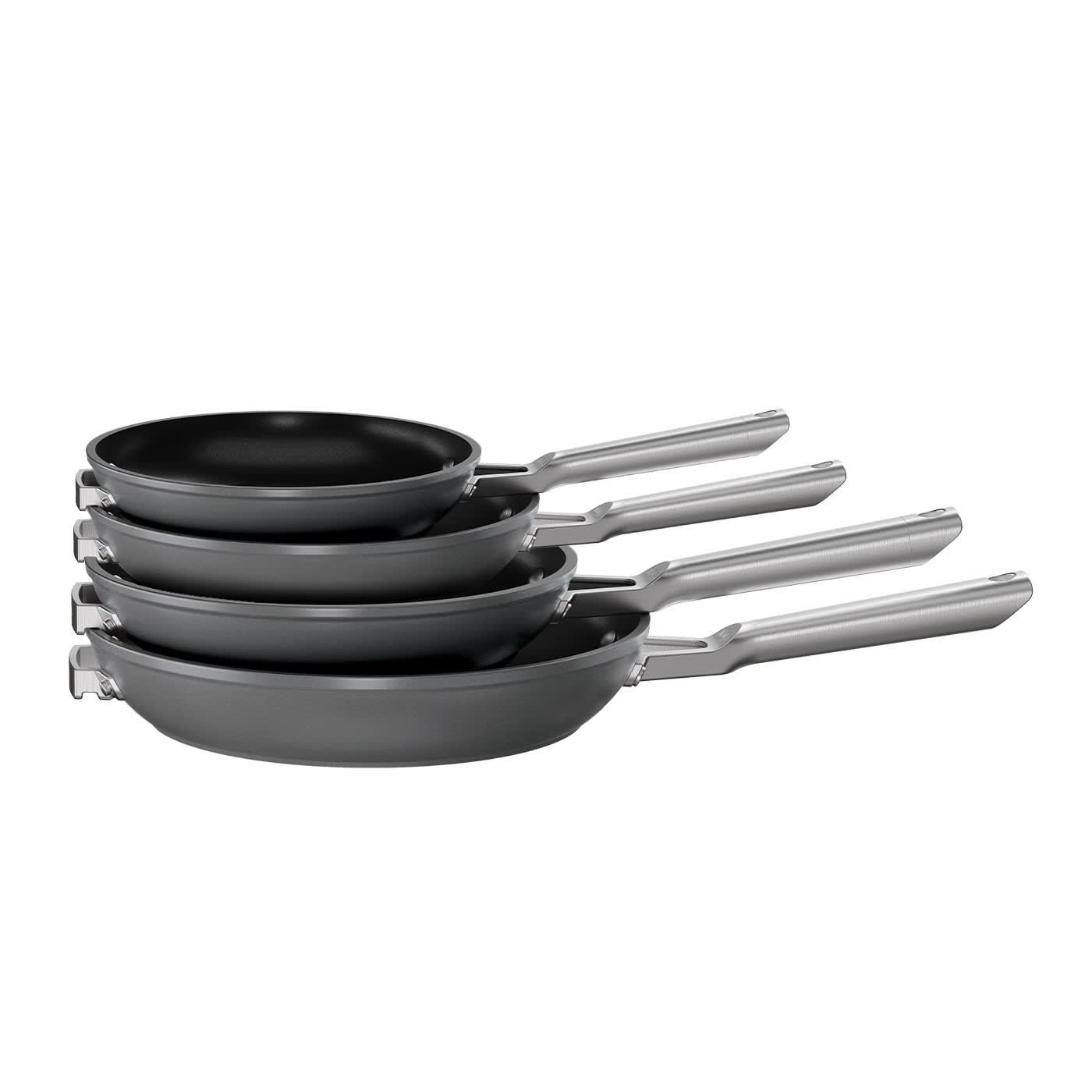 Ninja ZEROSTICK Stackable 4-Piece Frying Pan Set - C5S2UK